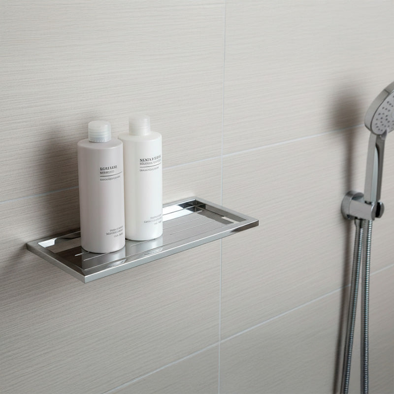 Porta Shampoo SIGA Inox 304 – Base Polida- Fixação Premium