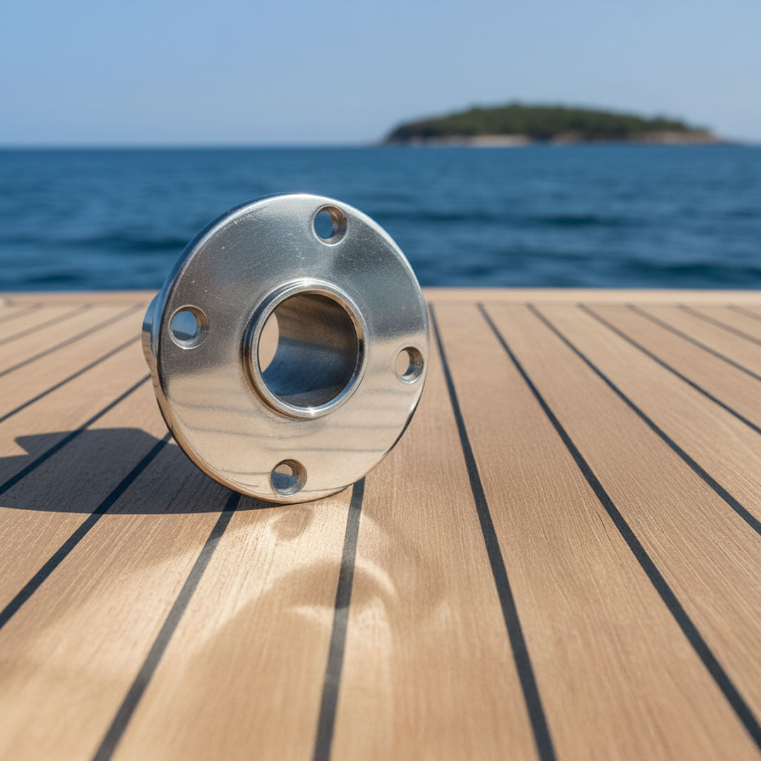 Base Flange SIGA Inox 304 – Náutico – Kit