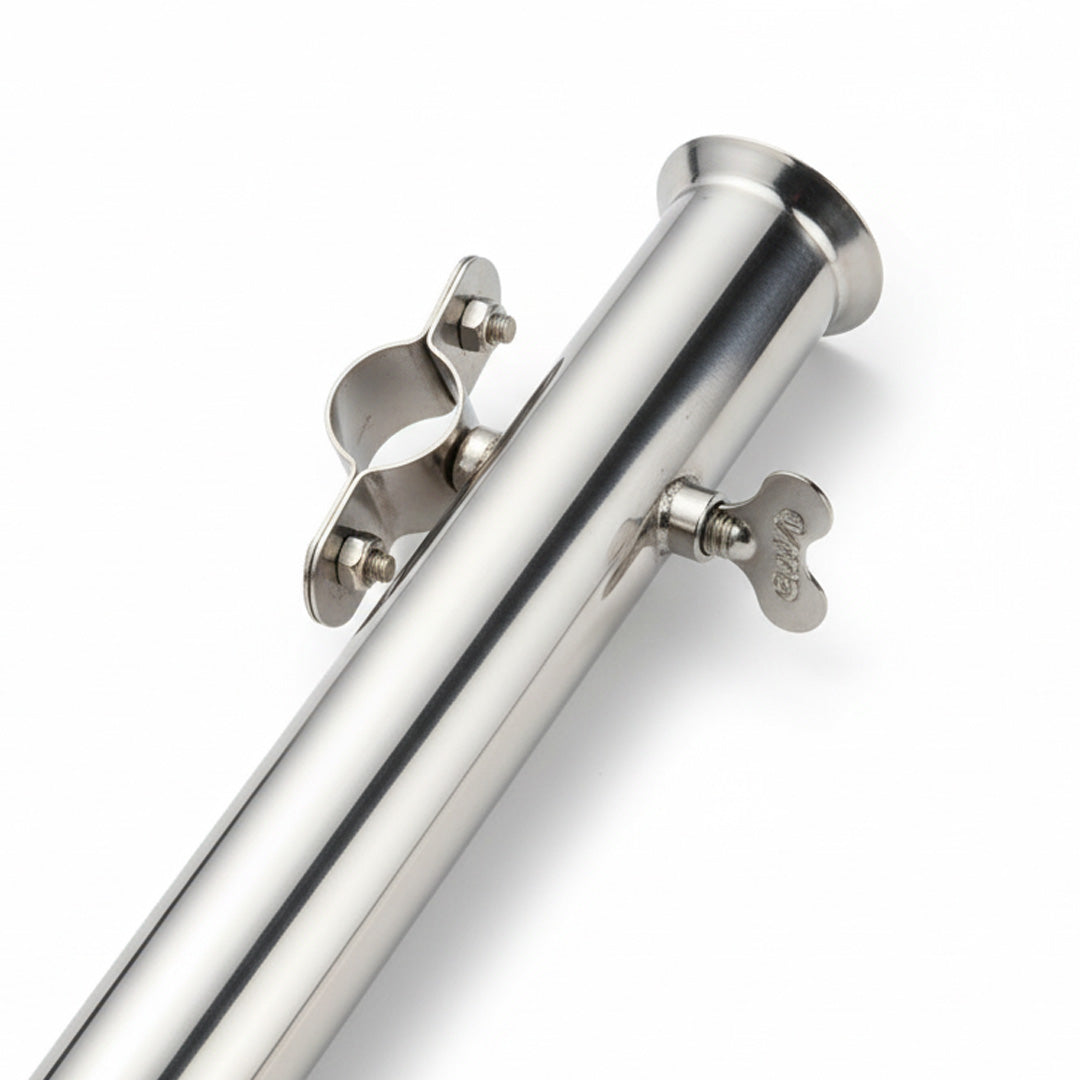 Suporte Porta Guarda-sol SIGA Inox 304 38 mm – Para Guarda Mancebo – Articulado