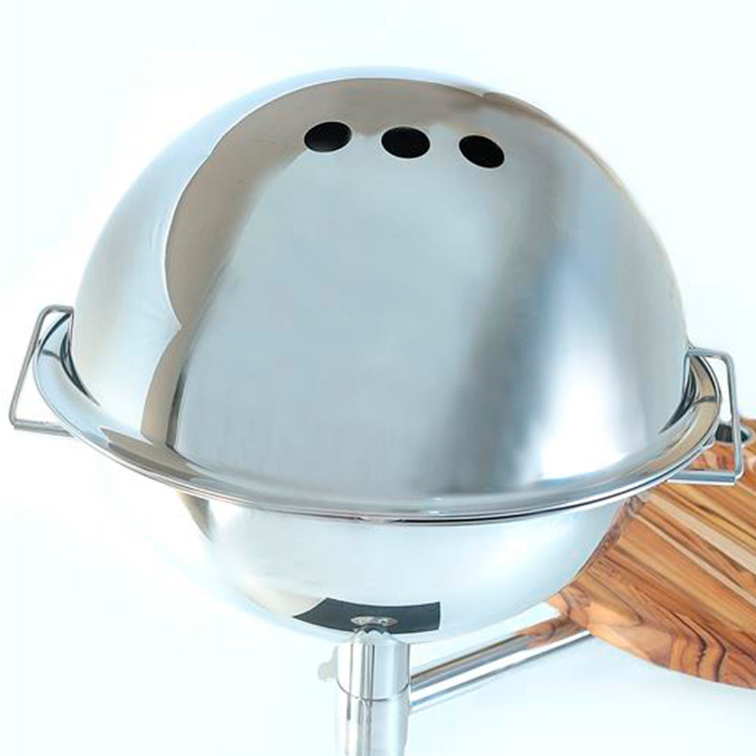 Churrasqueira Náutica SIGA Inox 304 Redonda – Haste T – Kit Completo