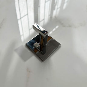 Cabideiro SIGA Inox 304 Quadrado Polido – Fixação Premium