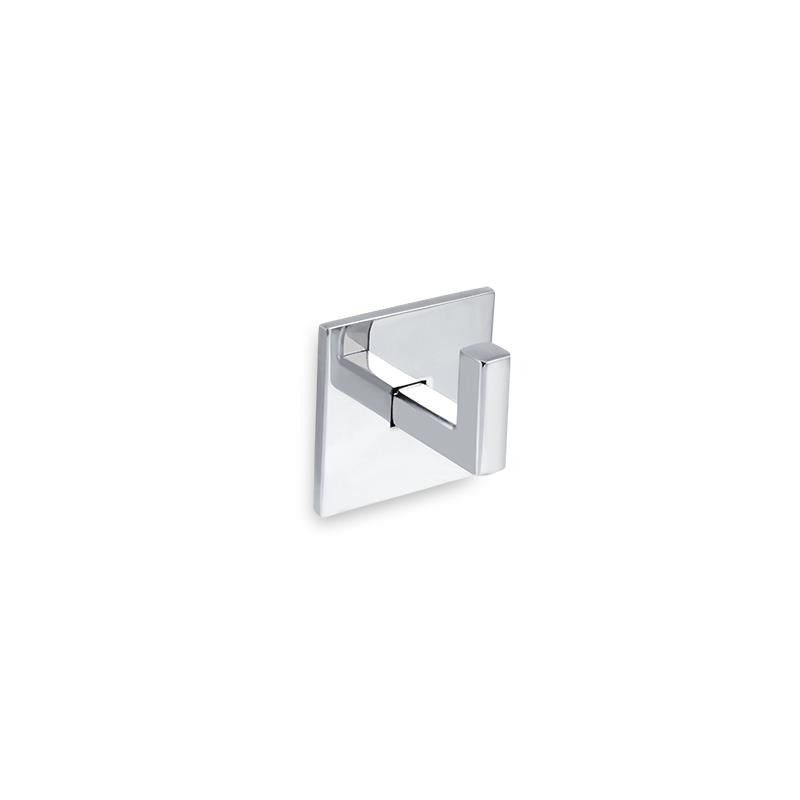 Cabideiro SIGA Inox 304 Quadrado Polido – Fixação Premium