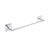 Porta Toalha de Rosto Simples SIGA Inox 304 – Base Polida – Fixação Premium