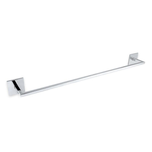 Porta Toalha de Banho Simples SIGA Inox 304 – Base Polida – Fixação Premium