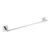 Porta Toalha de Banho Simples SIGA Inox 304 – Base Polida – Fixação Premium