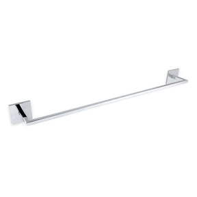 Porta Toalha de Banho Simples SIGA Inox 304 – Base Polida – Fixação Premium
