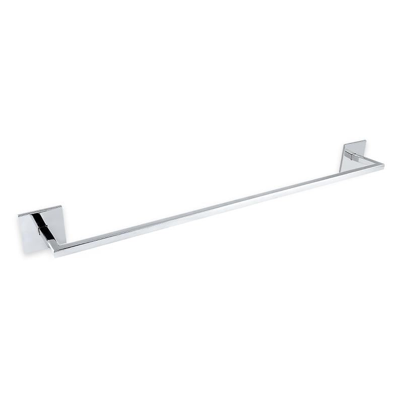 Porta Toalha de Banho Simples SIGA Inox 304 – Base Polida – Fixação Premium