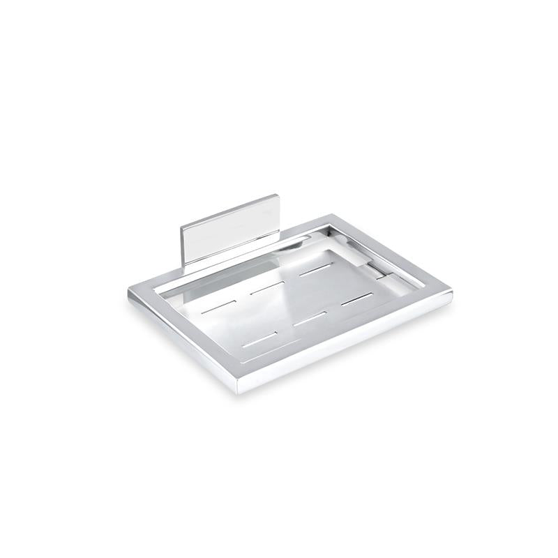 Porta Sabonete SIGA Inox 304 - Base Polida - Fixação Premium