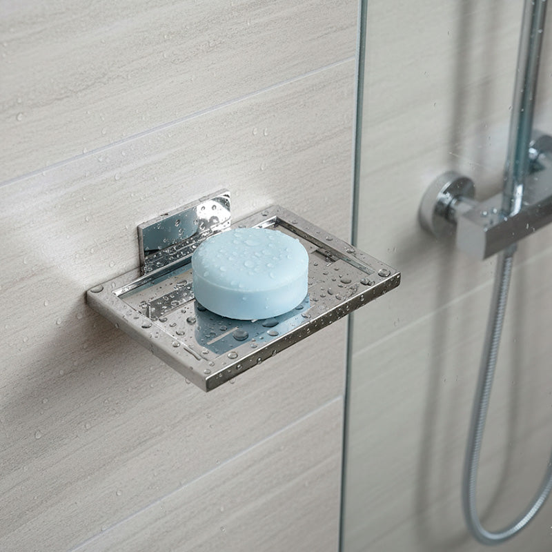 Porta Sabonete SIGA Inox 304 - Base Polida - Fixação Premium