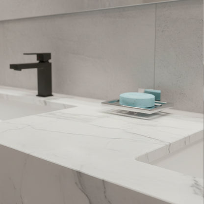 Porta Sabonete SIGA Inox 304 - Base Polida - Fixação Premium