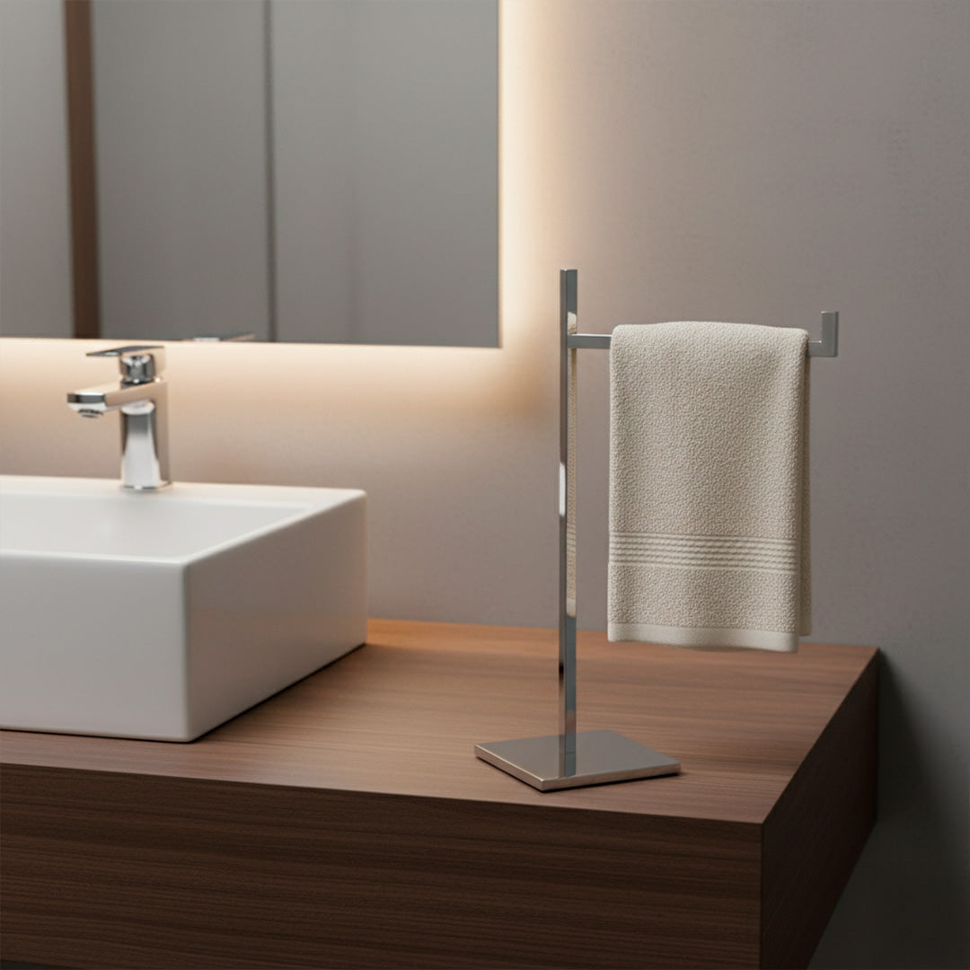 Porta Toalha de Bancada SIGA – Inox 304 Polido