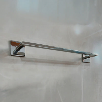 Porta Toalha de Banho Simples SIGA Inox 304 – Base Polida – Fixação Premium