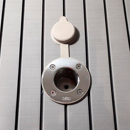 Base Flange SIGA Inox 304 – Náutico – Kit