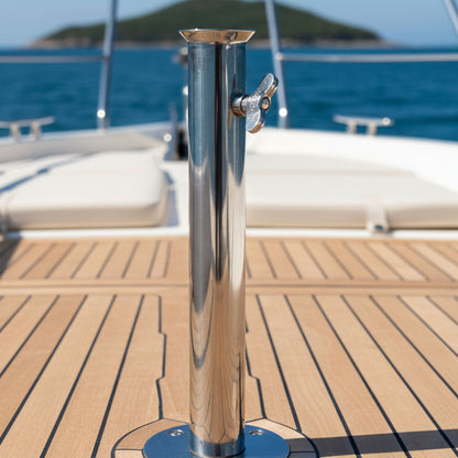Porta Ombrelone SIGA Inox 304 44 mm – Náutico – Kit