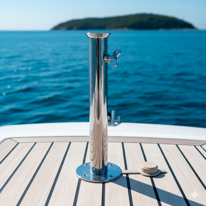 Porta Ombrelone SIGA Inox 304 44 mm – Náutico – Kit